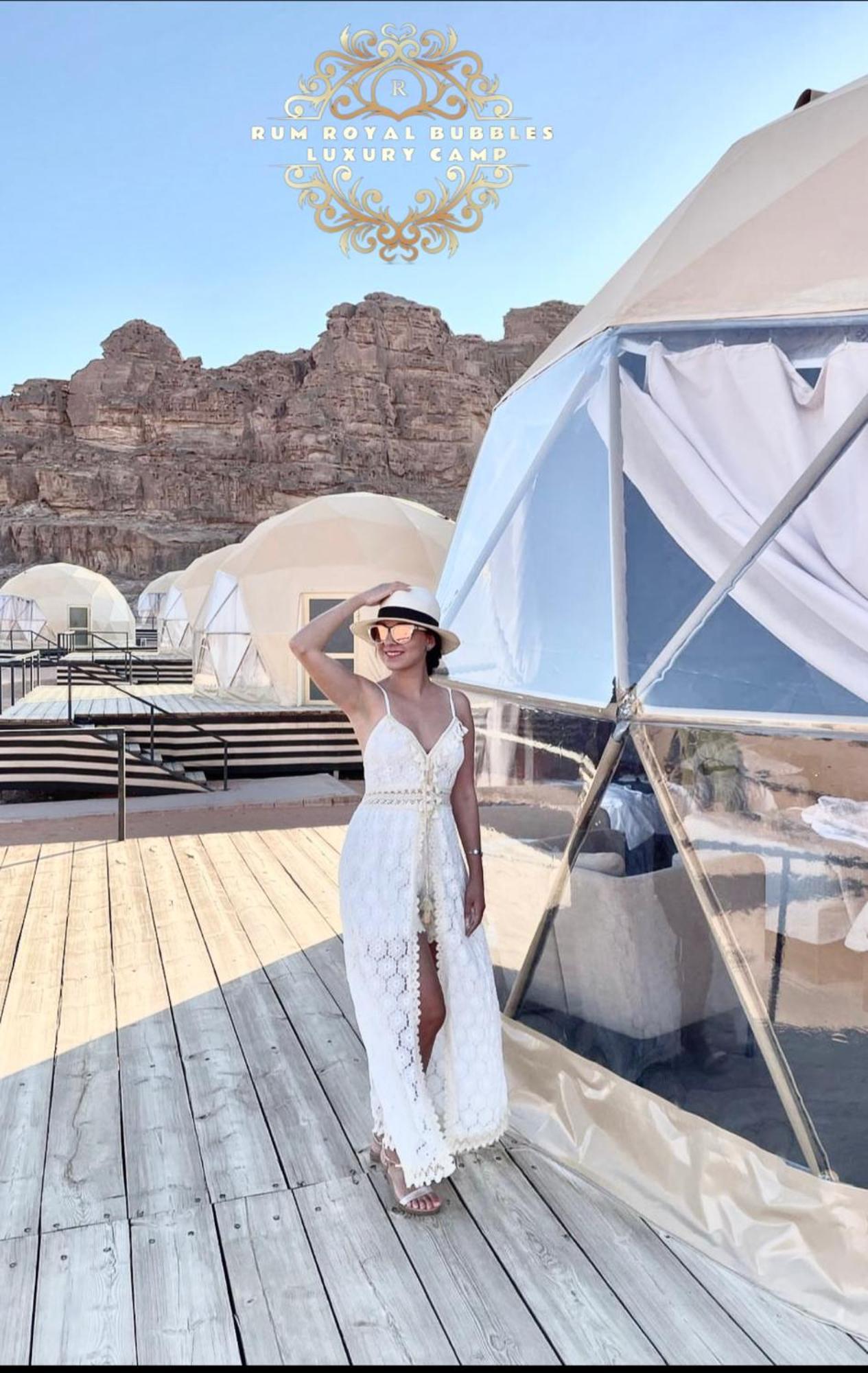 Rum Royal Bubbles Luxury Camp Apartment Wadi Rum Luaran gambar