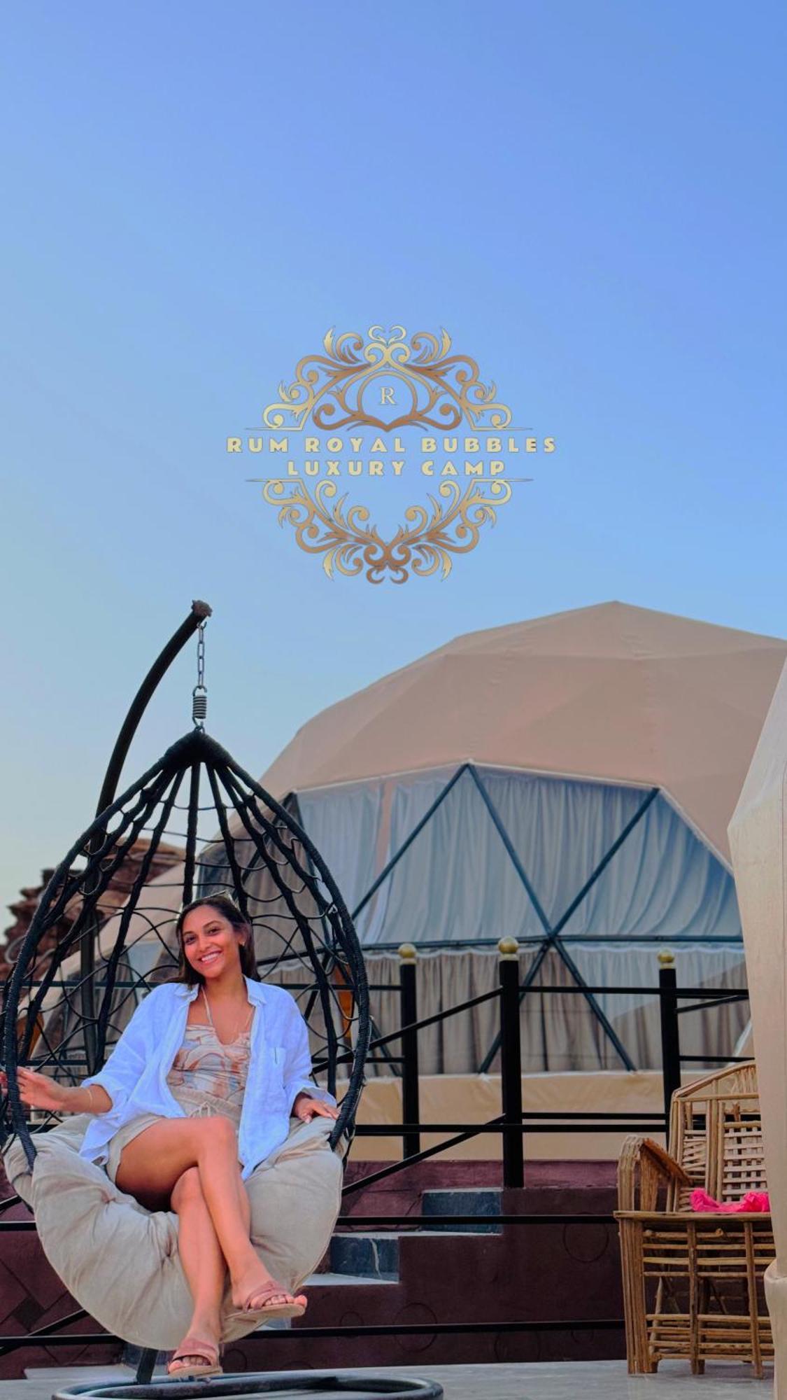 Rum Royal Bubbles Luxury Camp Apartment Wadi Rum Luaran gambar