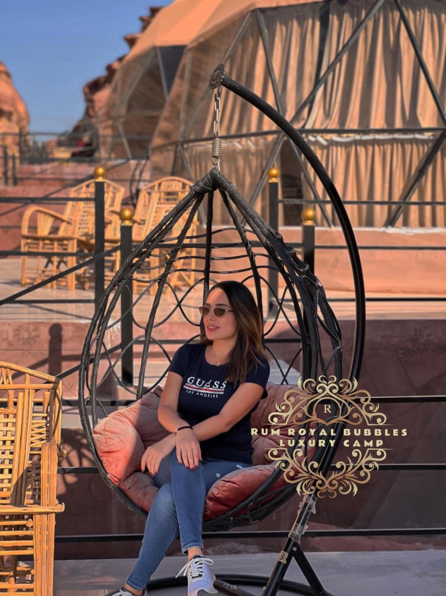 Rum Royal Bubbles Luxury Camp Apartment Wadi Rum Luaran gambar